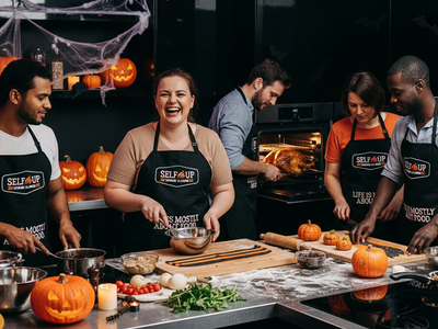 Halloween Themed Italian Dinner Team Building in DC